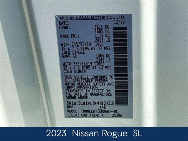 2023 Nissan Rogue SL Intelligent AWD