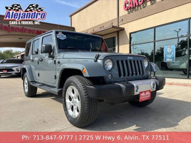 2014 Jeep Wrangler Unlimited Sahara for sale in Houston, TX