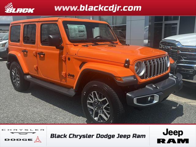 2025 Jeep Wrangler 4-Door Sahara 4x4 for sale in Statesville, NC