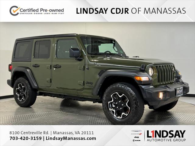 2021 Jeep Wrangler Unlimited Sport S 4x4
