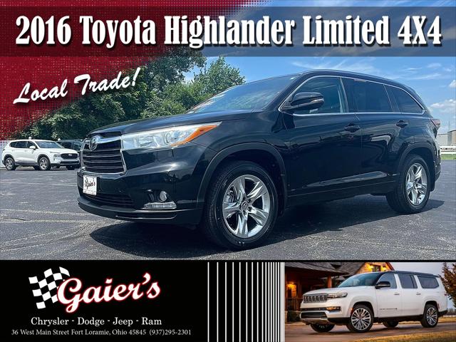 2016 Toyota Highlander Limited V6