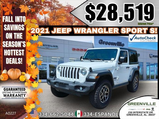 2021 Jeep Wrangler Sport S 4X4 2021 Jeep Wrangler Sport S 4X4