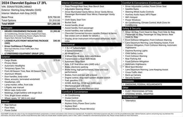 2024 Chevrolet Equinox AWD 2FL