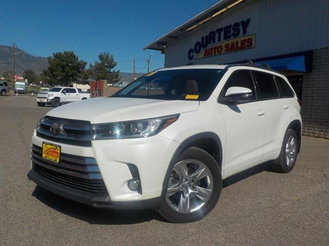 2018 Toyota Highlander Limited Platinum for sale in Cottonwood, AZ
