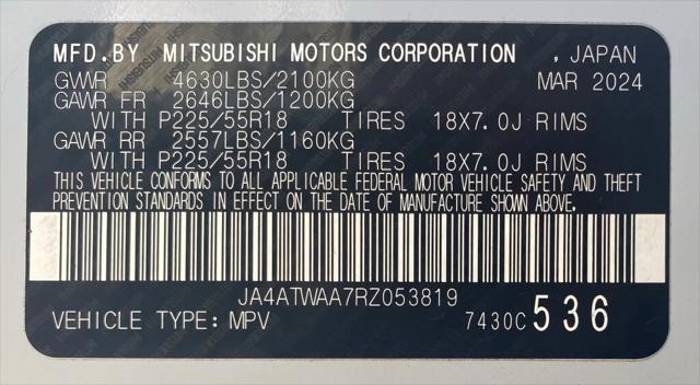 Used 2024 Mitsubishi Eclipse Cross For Sale in Pikeville, KY