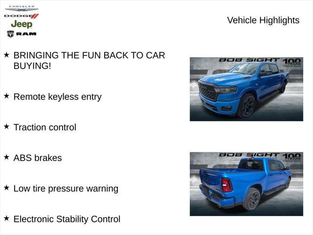 2026 RAM Ram 1500 RAM 1500 BIG HORN CREW CAB 4X4 57 BOX