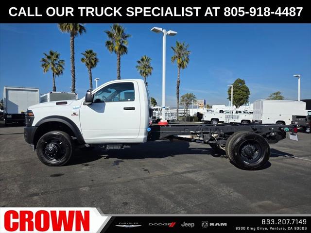 2025 RAM Ram 5500 Chassis Cab RAM 5500 TRADESMAN CHASSIS REGULAR CAB 4X4 84 CA