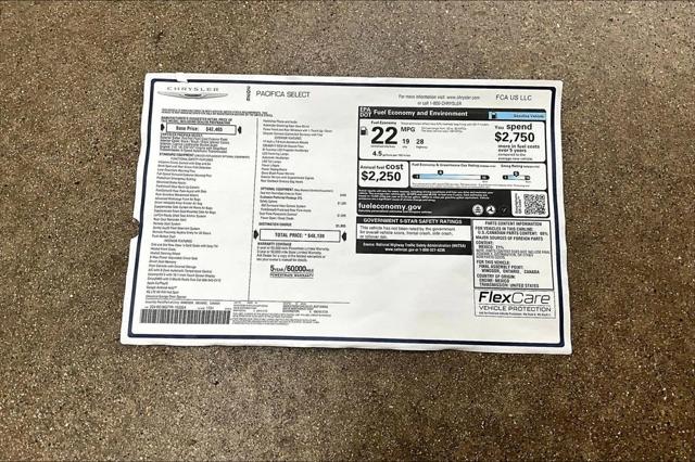 2026 Chrysler Pacifica Select