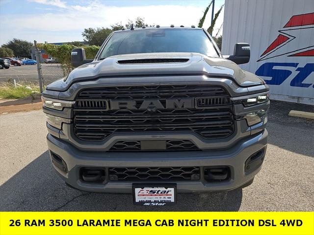 2026 RAM Ram 3500 RAM 3500 LARAMIE MEGA CAB 4X4 64 BOX 2026 RAM Ram 3500 RAM 3500 LARAMIE MEGA CAB 4X4 64 BOX