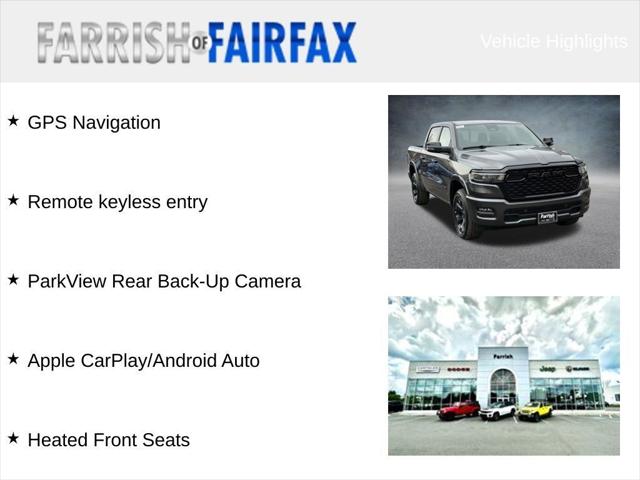 2026 RAM 1500 RAM 1500 BIG HORN CREW CAB 4X4 57 BOX