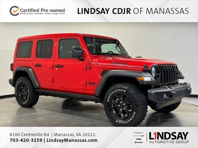 2023 Jeep Wrangler 4-Door Willys 4x4