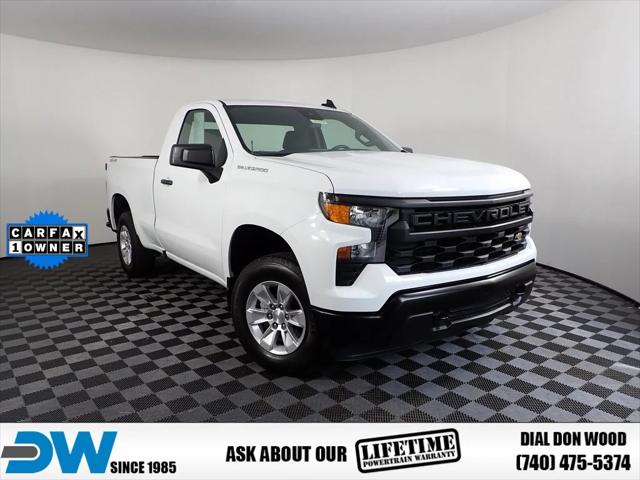 2024 Chevrolet Silverado 1500 4WD Regular Cab Standard Bed WT