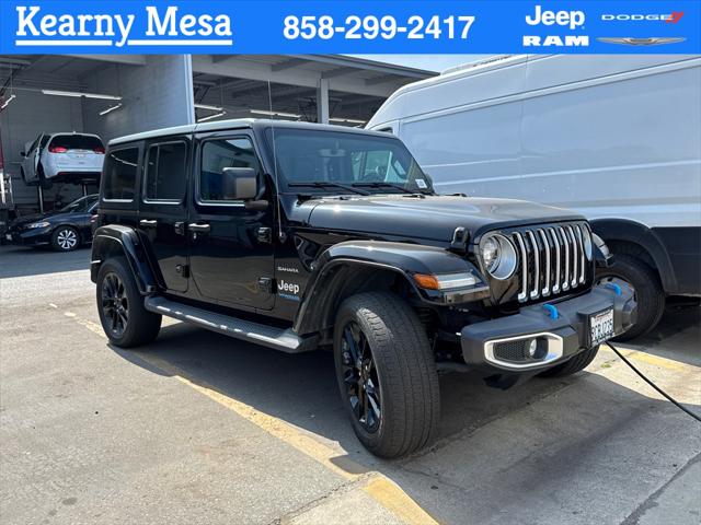 2022 Jeep Wrangler 4xe Unlimited Sahara 4x4