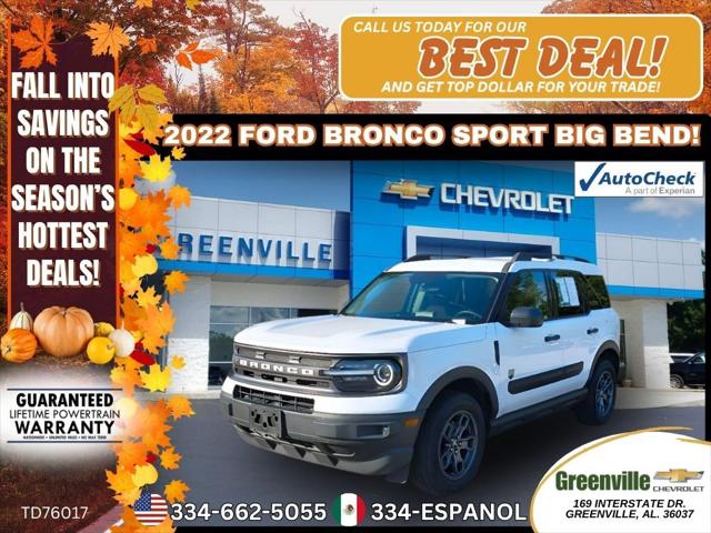2022 Ford Bronco Sport Big Bend 2022 Ford Bronco Sport Big Bend