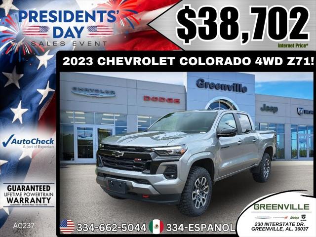2023 Chevrolet Colorado 4WD Crew Cab Short Box Z71
