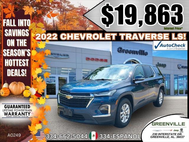 2022 Chevrolet Traverse FWD 1FL 2022 Chevrolet Traverse FWD 1FL
