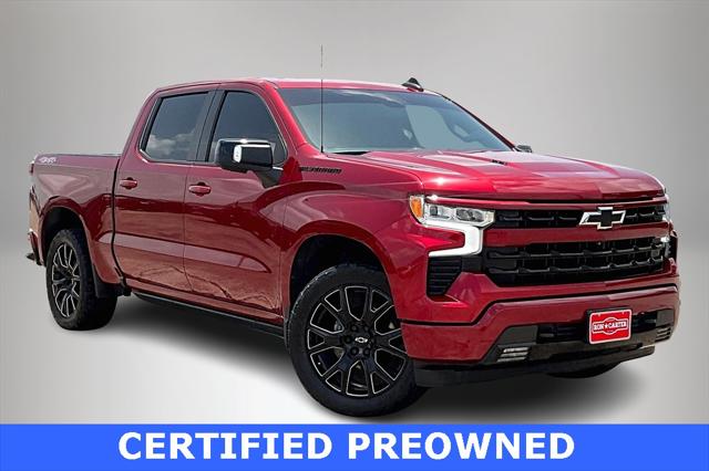 2022 Chevrolet Silverado 1500 4WD Crew Cab Short Bed RST