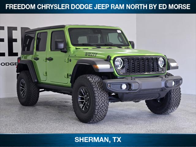 2025 Jeep Wrangler WRANGLER 4-DOOR WILLYS 2025 Jeep Wrangler WRANGLER 4-DOOR WILLYS