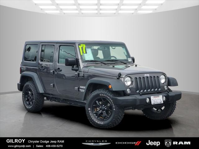 2017 Jeep Wrangler Unlimited Sport 4x4