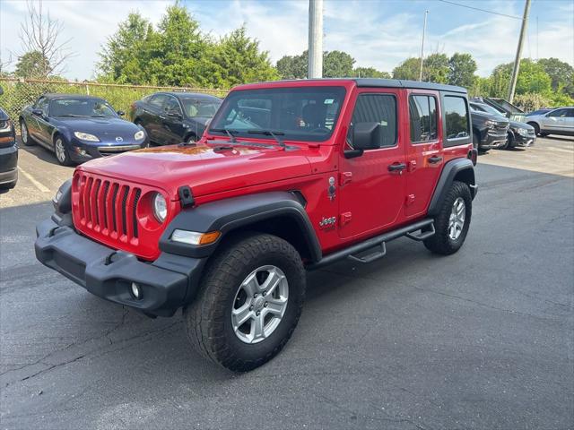 2018 Jeep Wrangler Unlimited Sport S 4x4