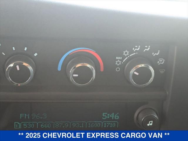 2025 Chevrolet Express Cargo Van RWD 3500 Extended Wheelbase WT