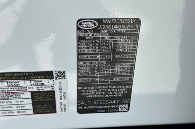 2025 Land Rover Range Rover Sport P530 Dynamic SE