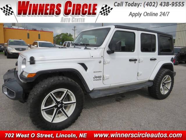 2019 Jeep Wrangler Unlimited Sahara 4x4 for sale in Lincoln, NE