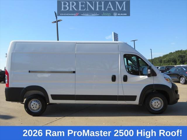 2026 RAM Ram ProMaster RAM PROMASTER 2500 TRADESMAN CARGO VAN HIGH ROOF 159 WB 2026 RAM Ram ProMaster RAM PROMASTER 2500 TRADESMAN CARGO VAN HIGH ROOF 159 WB