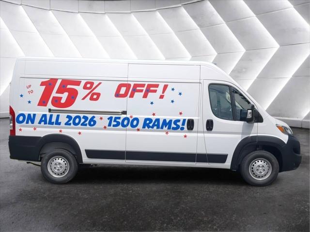 2026 RAM ProMaster 2500 RAM PROMASTER 2500 TRADESMAN CARGO VAN HIGH ROOF 159 WB