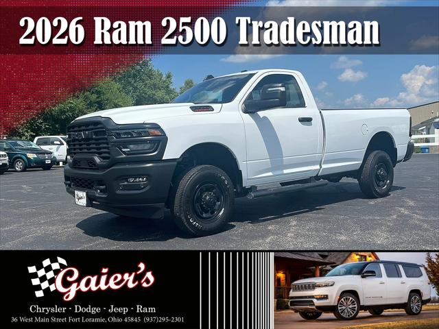 2026 RAM Ram 2500 RAM 2500 TRADESMAN REGULAR CAB 4X4 8 BOX 2026 RAM Ram 2500 RAM 2500 TRADESMAN REGULAR CAB 4X4 8 BOX