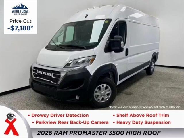 2026 RAM Ram ProMaster RAM PROMASTER 3500 SLT CARGO VAN HIGH ROOF 159 WB