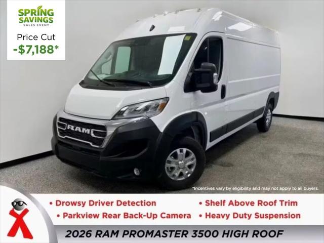 2026 RAM Ram ProMaster RAM PROMASTER 3500 SLT CARGO VAN HIGH ROOF 159 WB