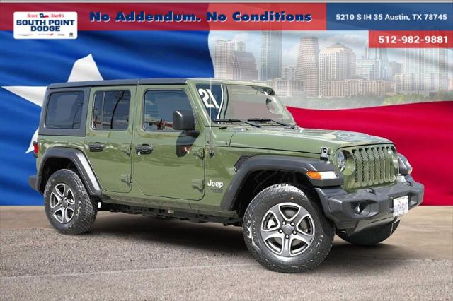 2021 Jeep Wrangler Unlimited Sport S 4x4