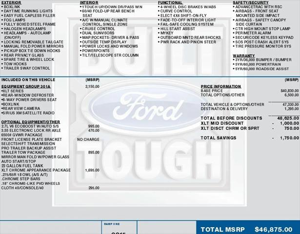 2017 Ford F-150 XLT