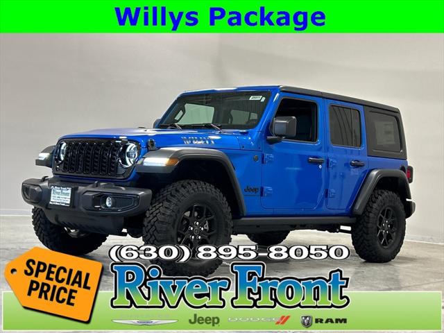 2025 Jeep Wrangler WRANGLER 4-DOOR WILLYS 2025 Jeep Wrangler WRANGLER 4-DOOR WILLYS