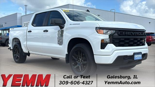 2024 Chevrolet Silverado 1500 4WD Crew Cab Short Bed Custom