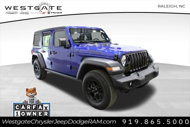 2020 Jeep Wrangler Unlimited Willys 4X4