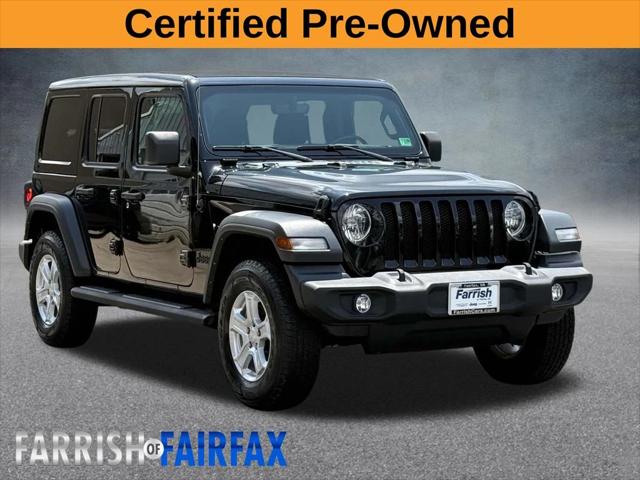 2022 Jeep Wrangler Unlimited Sport S 4x4