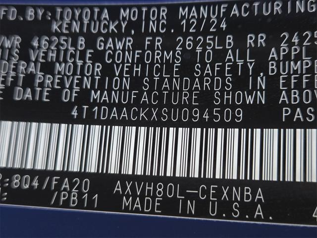 2025 Toyota Camry LE