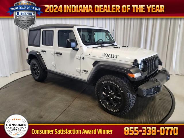 2023 Jeep Wrangler 4-Door Willys 4x4 2023 Jeep Wrangler 4-Door Willys 4x4