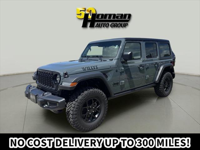 2025 Jeep Wrangler WRANGLER 4-DOOR WILLYS 2025 Jeep Wrangler WRANGLER 4-DOOR WILLYS