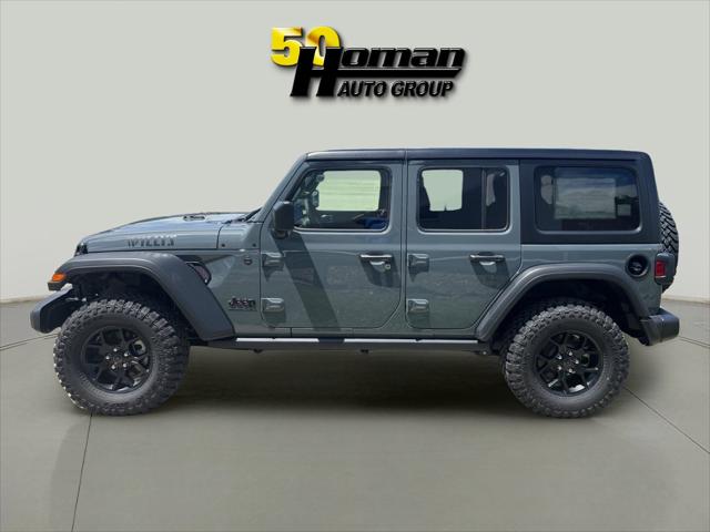 2025 Jeep Wrangler WRANGLER 4-DOOR WILLYS 2025 Jeep Wrangler WRANGLER 4-DOOR WILLYS