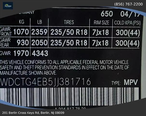 2018 Mercedes-Benz GLA-CLASS GLA 250 GLA 250
