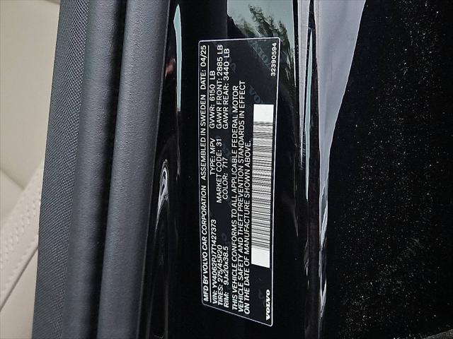 2026 Volvo XC90 Core, B6 AWD Gas (mild hybrid), Gasoline, Bright, 7 Seats