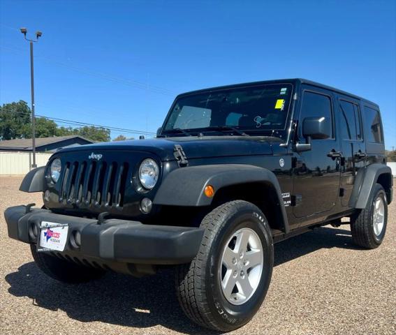 2016 Jeep Wrangler Unlimited Sport for sale in Lubbock, TX