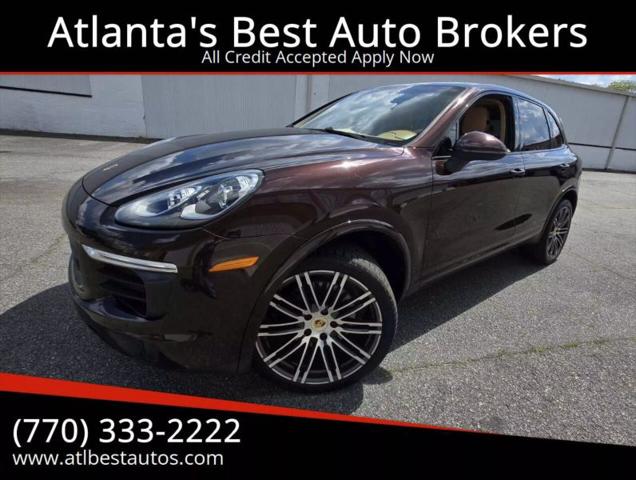 2017 Porsche Cayenne Platinum Edition for sale in Marietta, GA