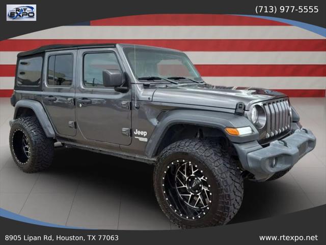2018 Jeep Wrangler Unlimited Sport S 4x4 for sale in Houston, TX