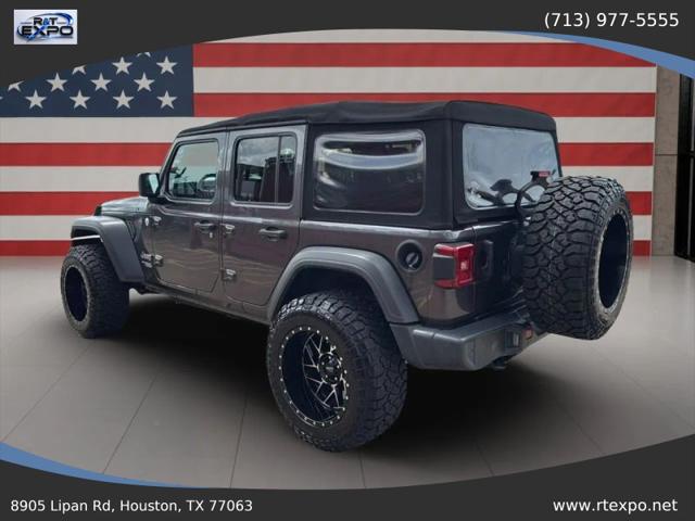 2018 Jeep Wrangler Unlimited Sport S 4x4