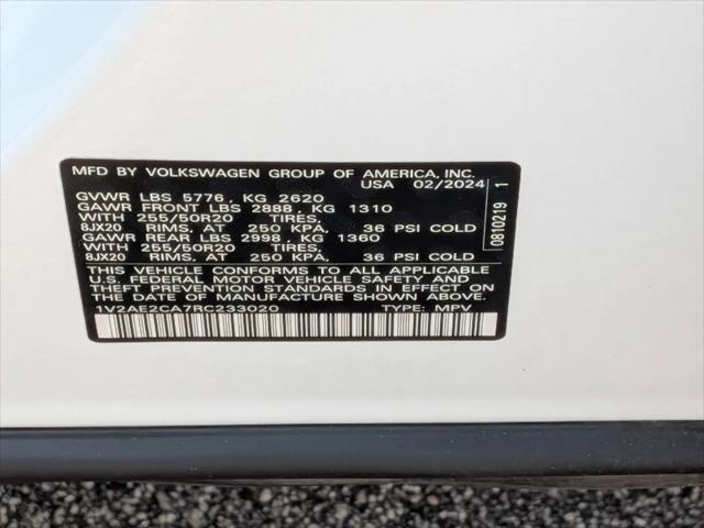 2024 Volkswagen Atlas Cross Sport 2.0T SEL R-Line