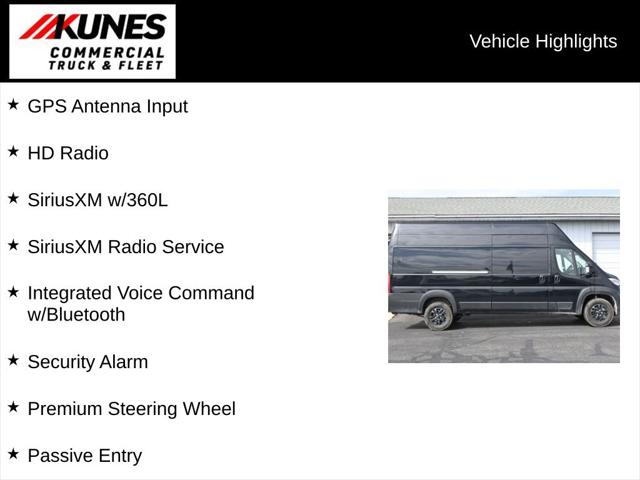 2026 RAM Ram ProMaster RAM PROMASTER 3500 SLT+ CARGO VAN SUPER HIGH ROOF 159 WB EXT